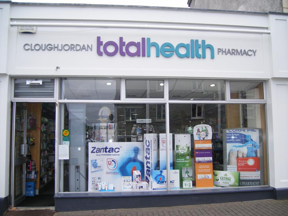 Cloughjordan totalhealth Pharmacy - Tipperary